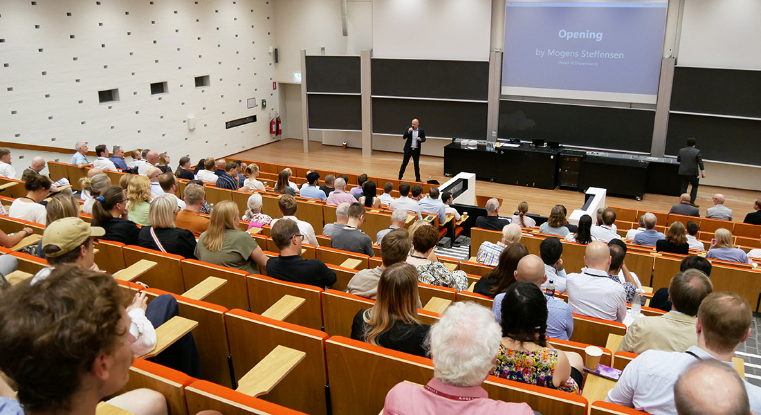 Mogens Steffensen åbner konferencen